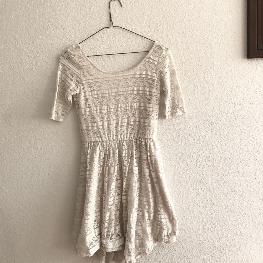 Lace Cream Dress